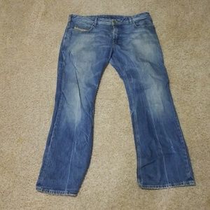 MENS DIESEL ZATHAN JEANS 38X32